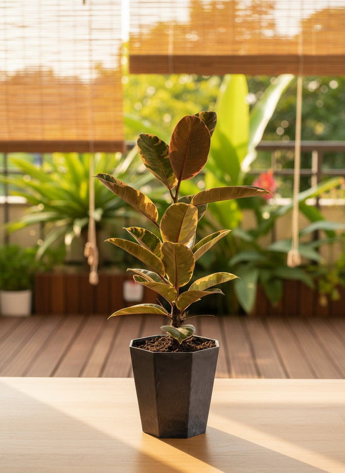 Ficus Elastica Ruby - Potted plant -  Tumbleweed Plants