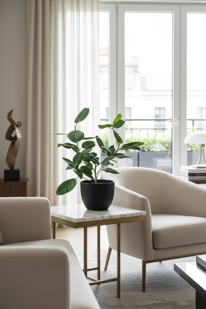 Ficus Audrey Benghalensis / Japanese Golden Leaf Fig - Potted plant - POTT - FICU - JCP - 4206 - Tumbleweed Plants - Online Plant Delivery Singapore