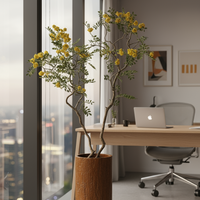 Locust Flower Tree - Real-Trunk Artificial