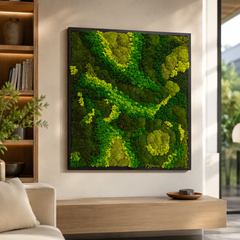 Frame - Preserved Plants: MOSS.