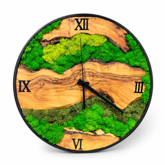 Moss Frame - Clock