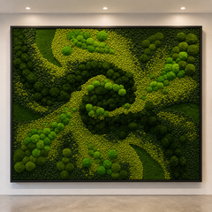 XL Frame - Preserved Plants: MOSS.