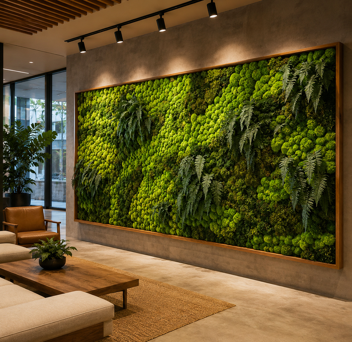 XL Frame - Preserved Plants: MOSS.