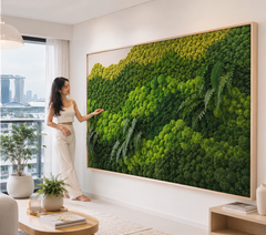 XL Frame - Preserved Plants: MOSS.