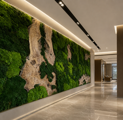 XL Frame - Preserved Plants: MOSS.