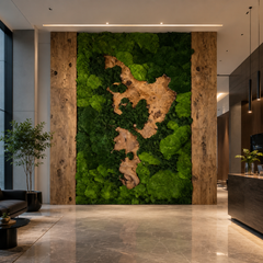 XL Frame - Preserved Plants: MOSS.