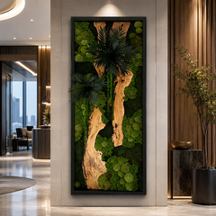 XL Frame - Preserved Plants: MOSS.