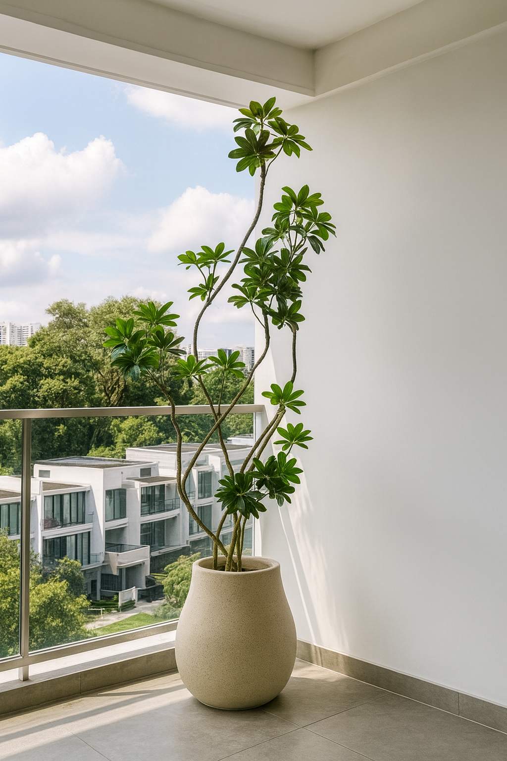 Dwarf Umbrella Tree (Life-like Artificial) - Potted plant -  Tumbleweed Plants