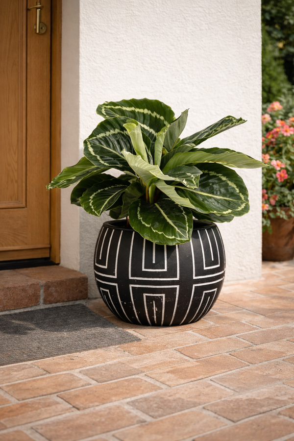 Folk Element Pot - Medium