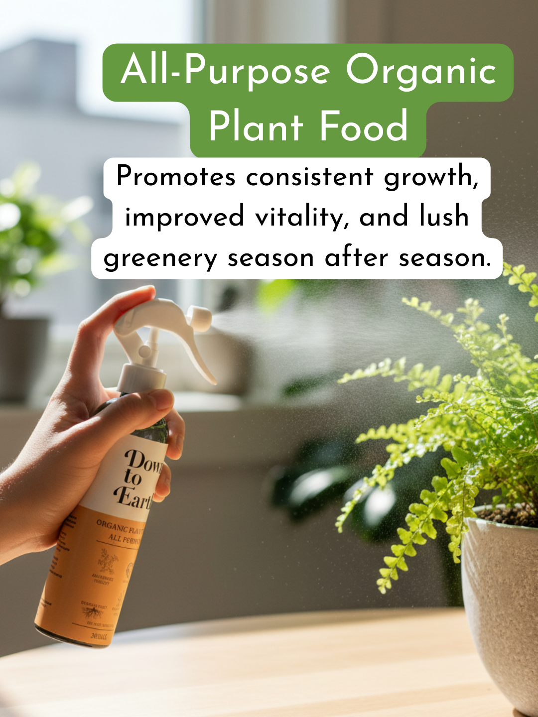 Down To Earth. All Purpose Plant Food (discontinued)