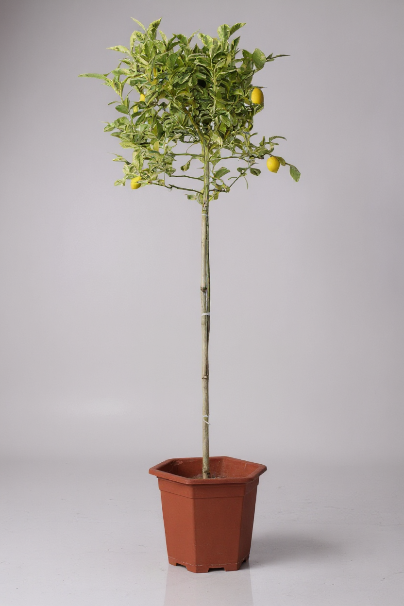 Lemon Tree Variegated (1.3-1.5m) - Potted plant -  Tumbleweed Plants