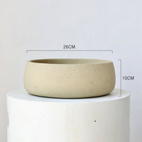 Mid Century Bonsai Bowl Planter - Large