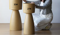 Tall Tora Pot with Base - Large