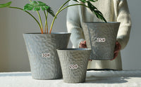 Luna Straight Cloudstone Planter - L