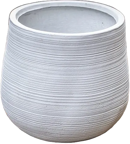 Stripes Tulip Pot - Large