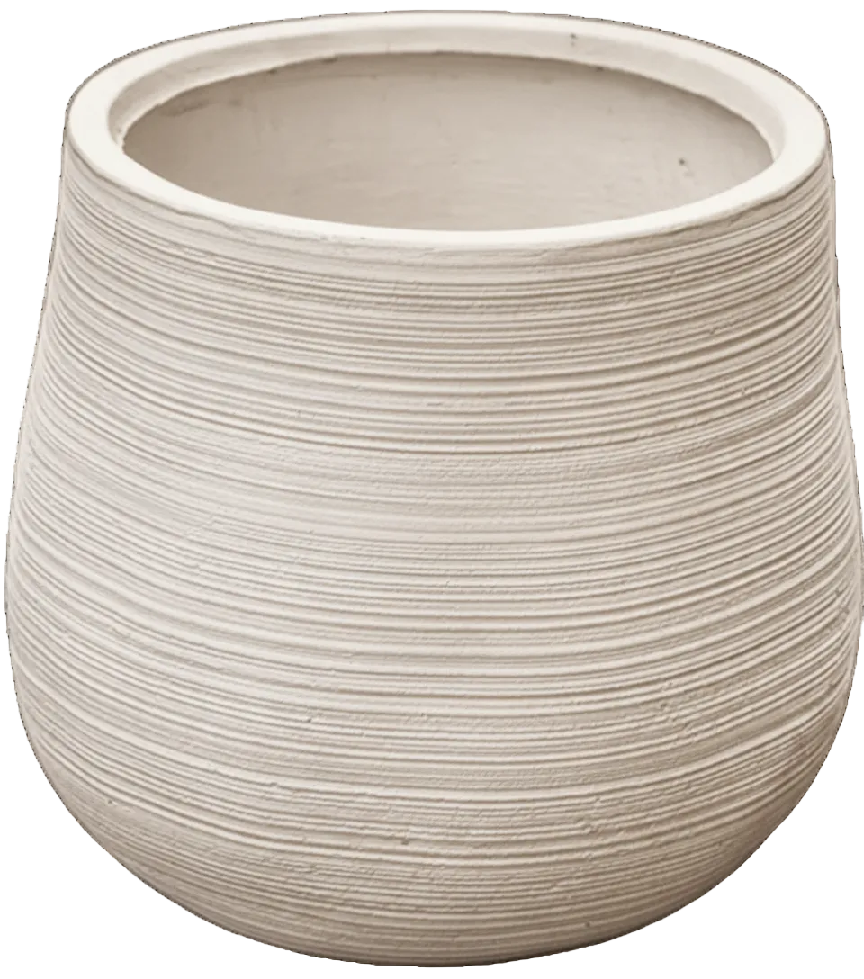 Stripes Tulip Pot - Large