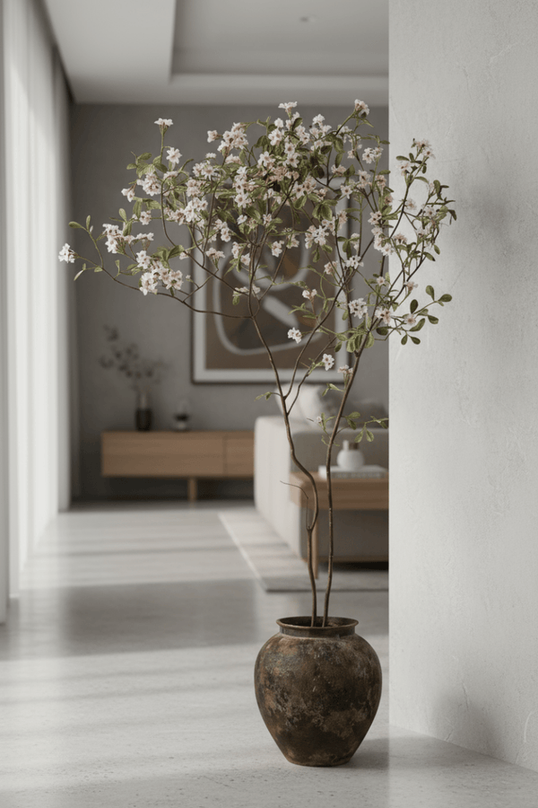 Island Tree - Real-Trunk Artificial