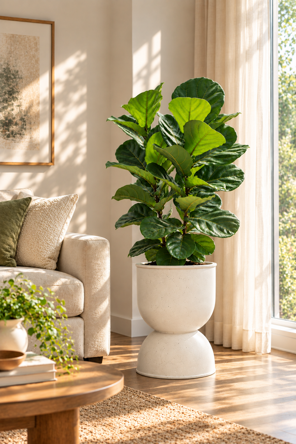 Ficus Lyrata 3-in-1 – XL - Potted plant -  - Tumbleweed Plants - Online Plant Delivery Singapore