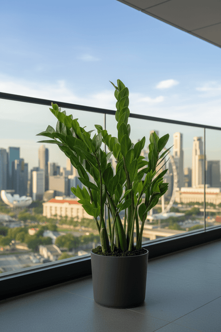 ZZ Plant - XXL - Potted plant - POTT-ZZPL-STN-9745 - Tumbleweed Plants - Online Plant Delivery Singapore