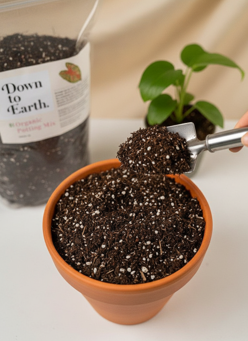 Down To Earth. 01 Organic Potting Mix
