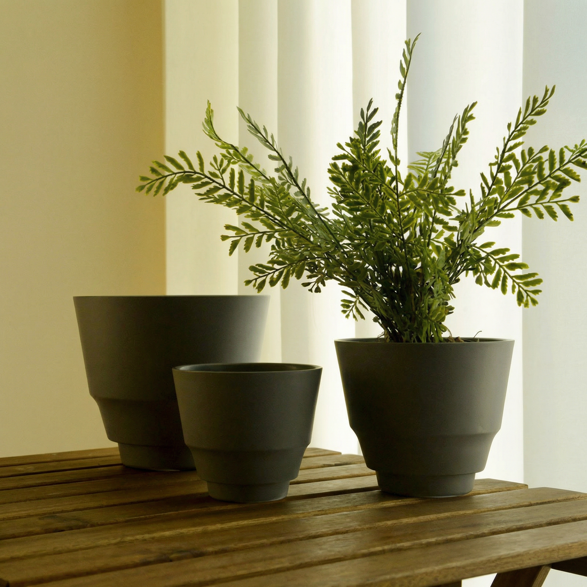 Ash Core Cloudstone Pot - Medium