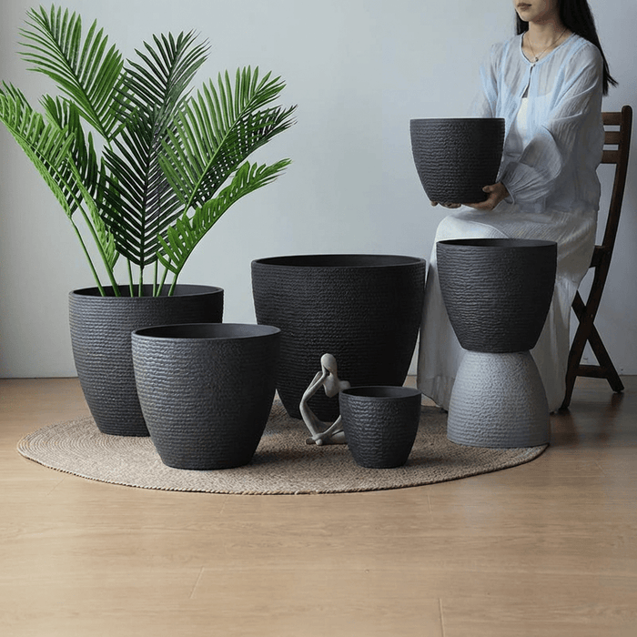 Cloudstone Classic Egg Planter - XL - Planter - 5111265910166 - Tumbleweed Plants - Online Plant Delivery Singapore