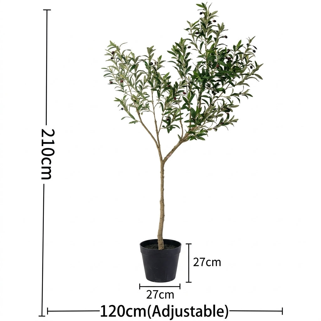 Luxury Artificial Olive Tree Floor Plant