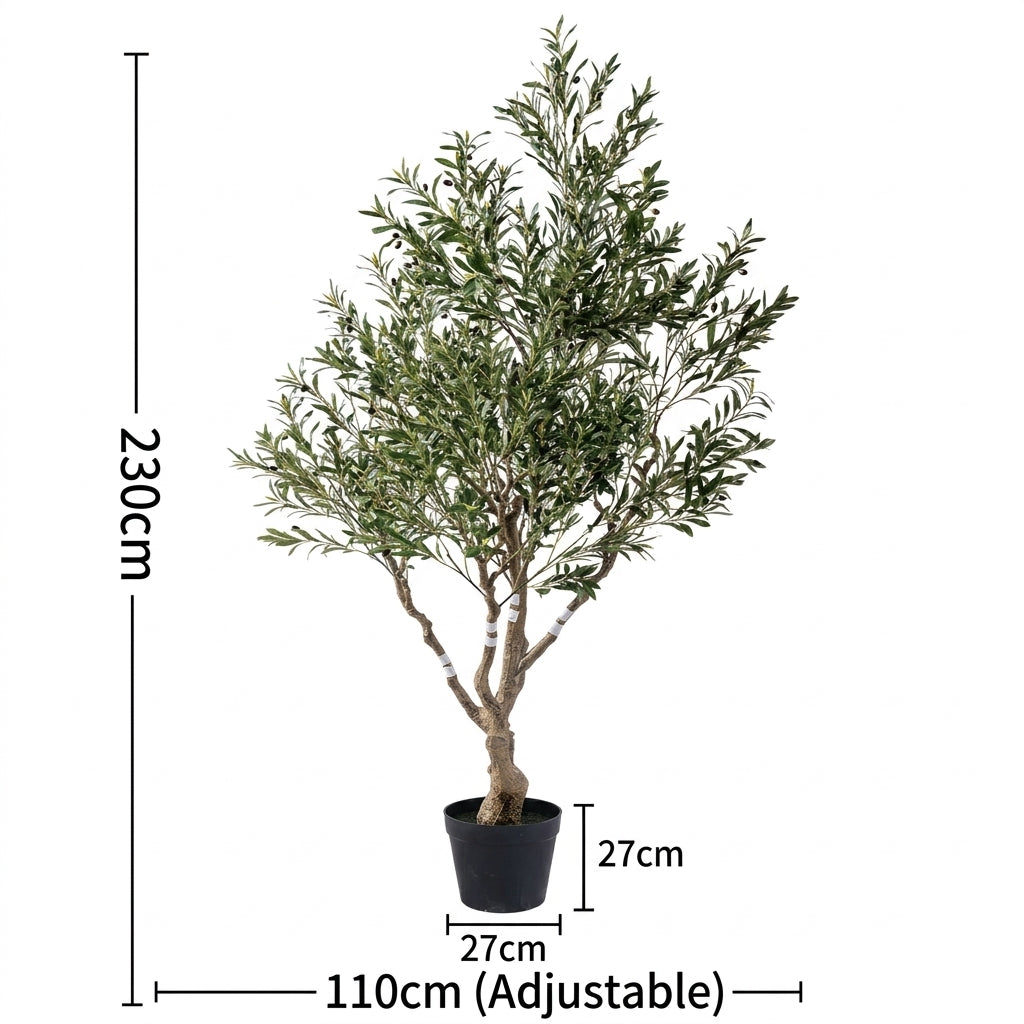 Luxury Artificial Olive Tree Floor Plant