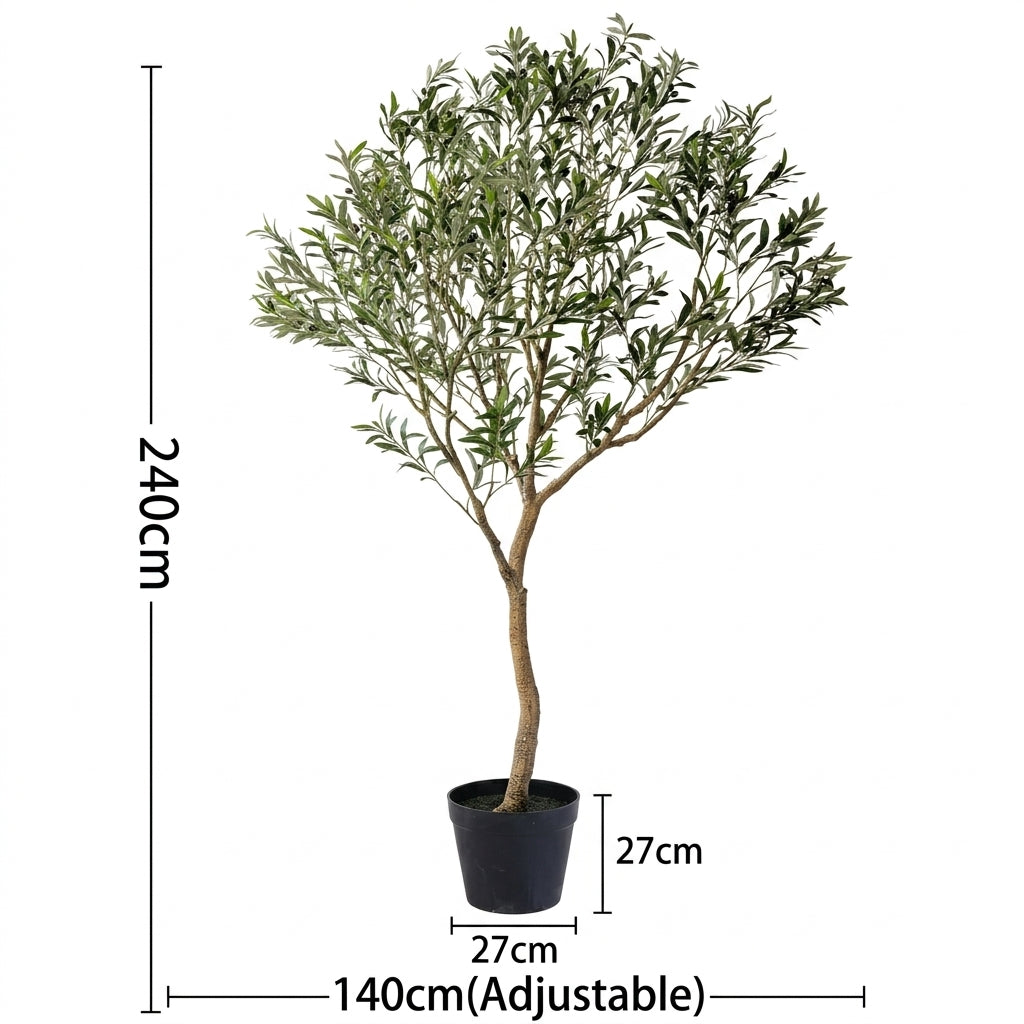 Luxury Artificial Olive Tree Floor Plant