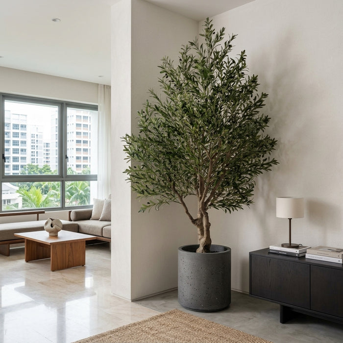Luxury Artificial Olive Tree Floor Plant