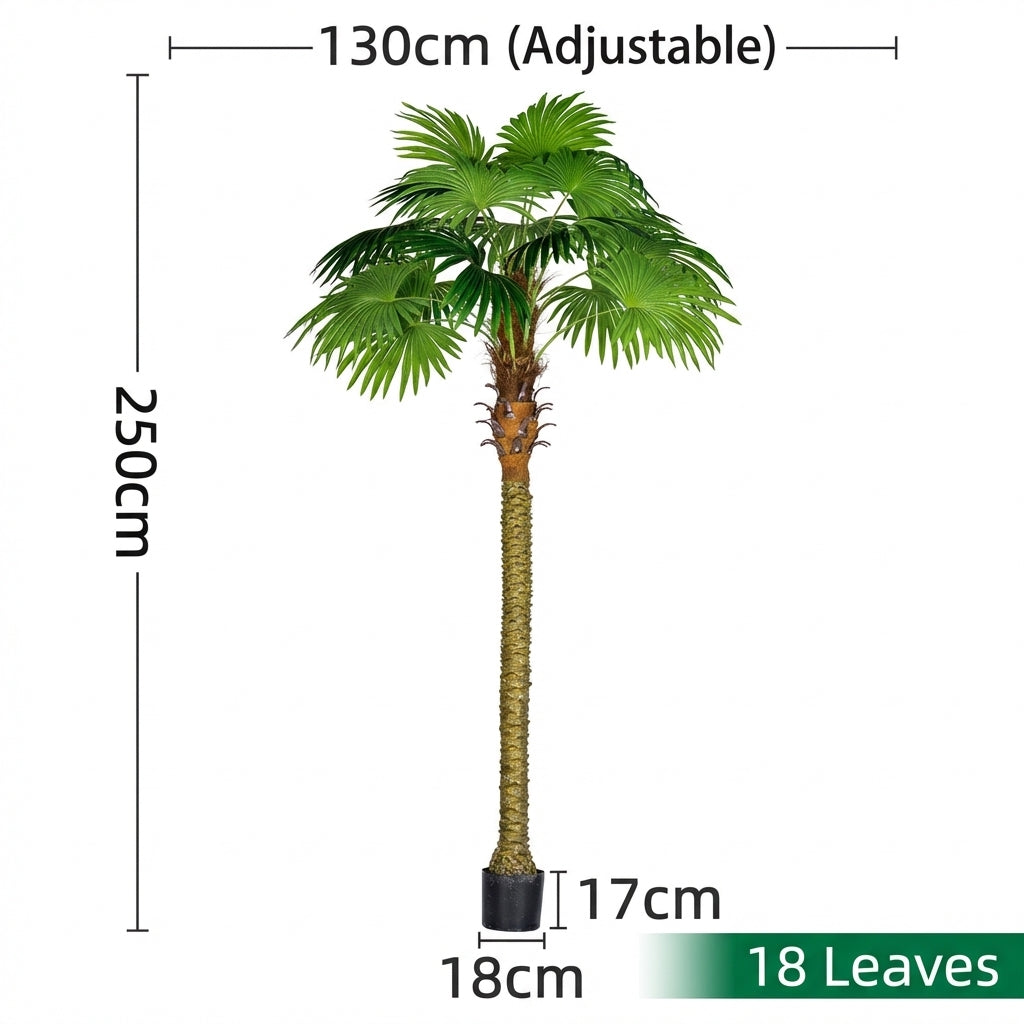 2.5m - round coconut