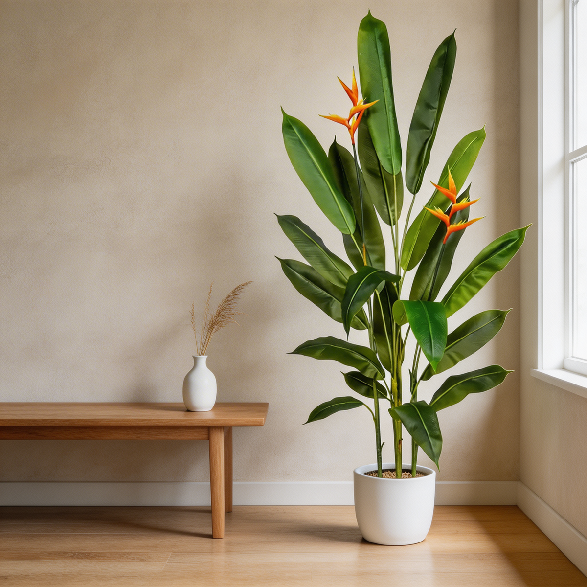 Tropical Bird of Paradise Artificial Plant