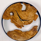 Olive wood clock - 30cm