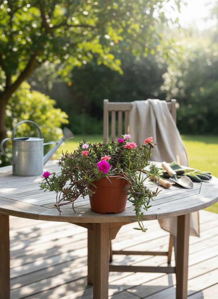 Moss Rose (Portulaca Grandiflora) - Potted plant -  - Tumbleweed Plants - Online Plant Delivery Singapore