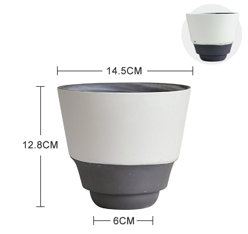 Ripple Cup Planter - Planter - 6021804955101 - Tumbleweed Plants - Online Plant Delivery Singapore