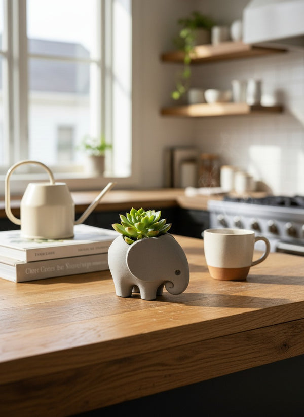 Ellie the Elephant Planter