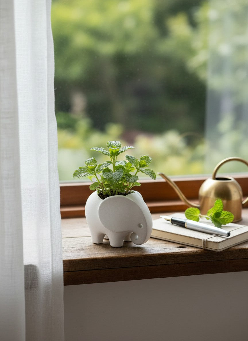 Ellie the Elephant Planter